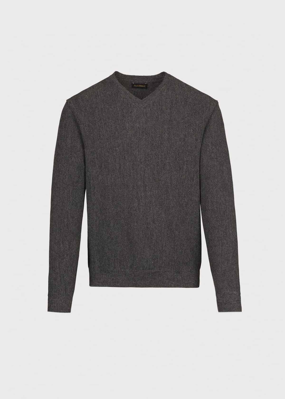 Classic Alpaca Links V-Neck Sweater - Paul Stuart Trusted