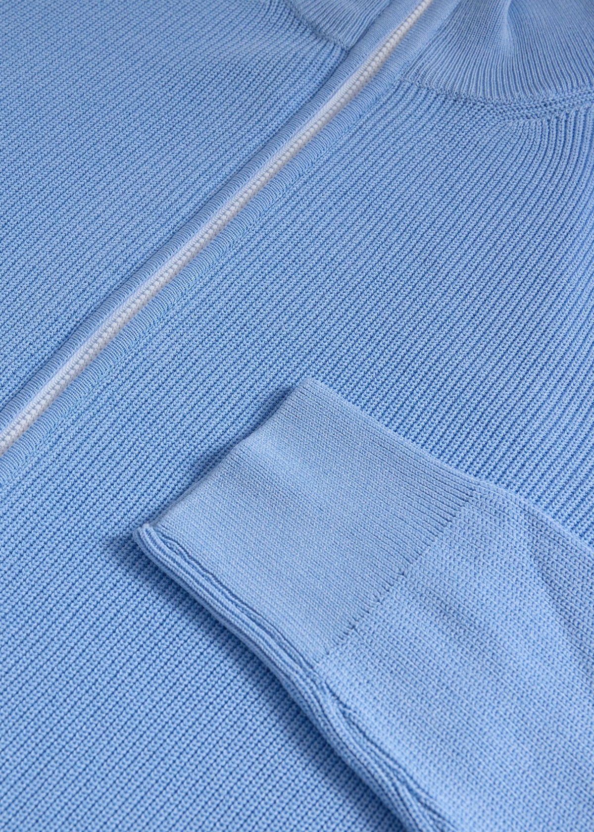 Ribbed Full Zip Cardigan - Paul Stuart Special Offer