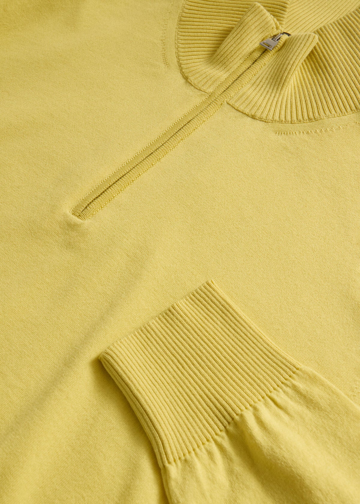 Quarter Zip Cotton Sweater - Paul Stuart Everyday
