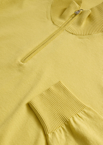 Quarter Zip Cotton Sweater - Paul Stuart Everyday