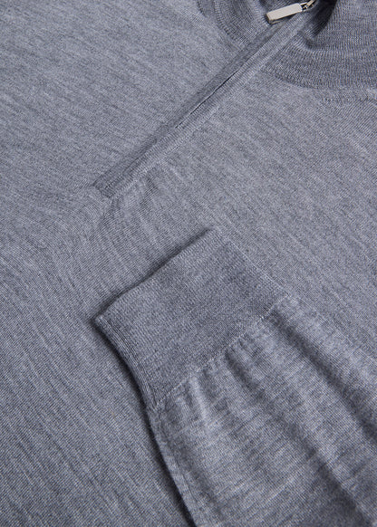 Cashmere & Silk Quarter Zip Pullover - Paul Stuart Exclusive