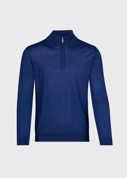 Cashmere & Silk Quarter Zip Pullover - Paul Stuart Deals