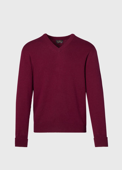 Classic Cashmere V-Neck Sweater - Paul Stuart Recommended
