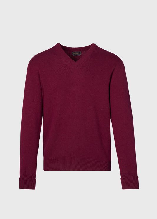 Classic Cashmere V-Neck Sweater - Paul Stuart Recommended