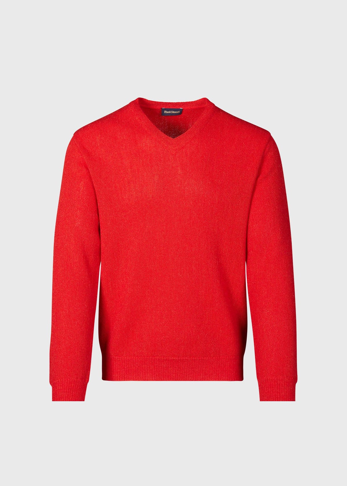 Classic Alpaca Links V-Neck Sweater - Paul Stuart Special Offer