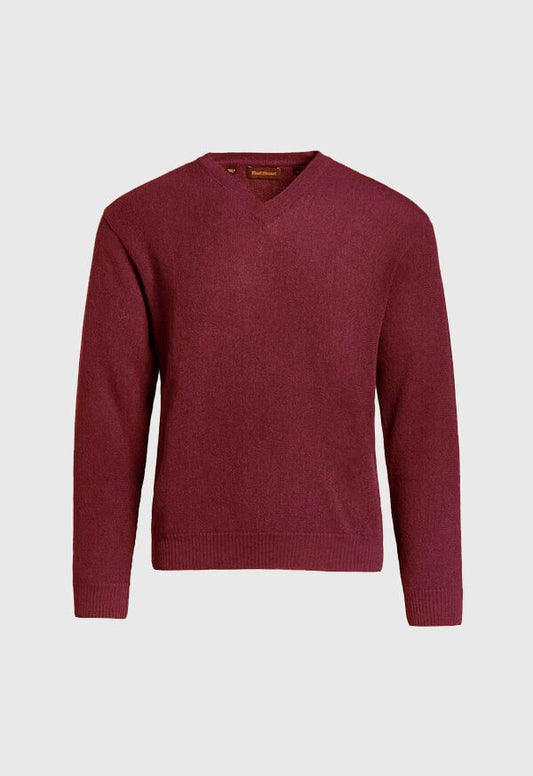 Classic Alpaca Links V-Neck Sweater - Paul Stuart Latest