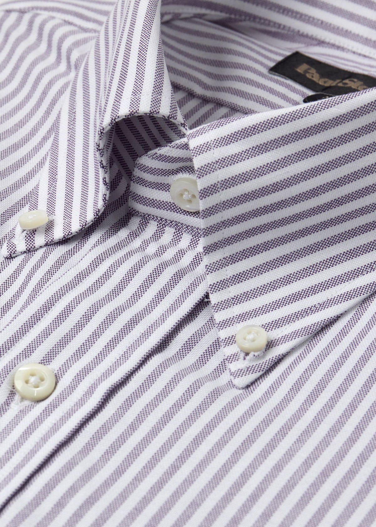 Stripe Oxford Button-Down Shirt - Paul Stuart Premium