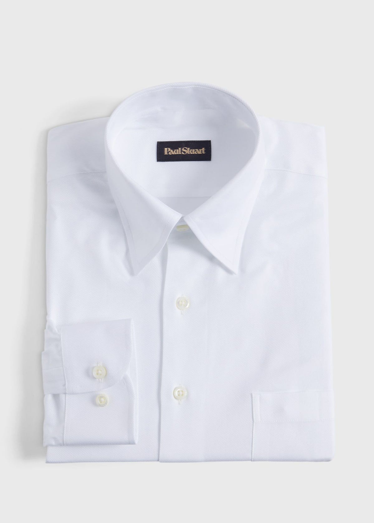 Classic Cotton Twill Sport Shirt - Paul Stuart Signature