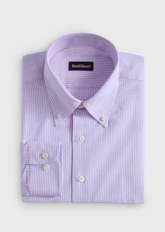 Classic Seersucker Shirt - Paul Stuart Signature