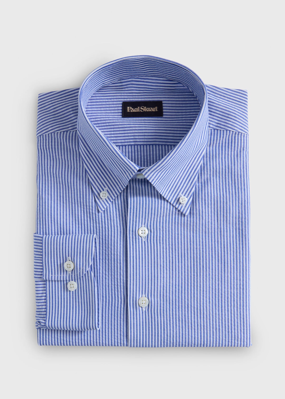 Classic Seersucker Shirt - Paul Stuart Deals