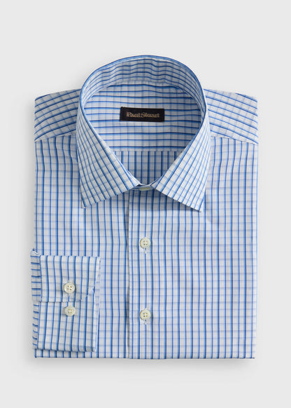 All Year Cotton Tattersall Sport Shirt - Paul Stuart Recommended