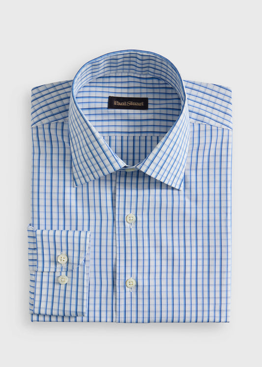 All Year Cotton Tattersall Sport Shirt - Paul Stuart Recommended