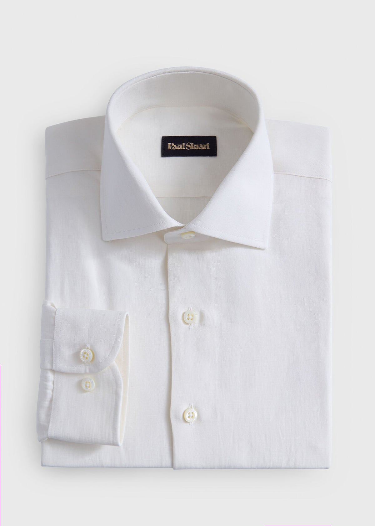 Silk & Linen Shirt - Paul Stuart Signature