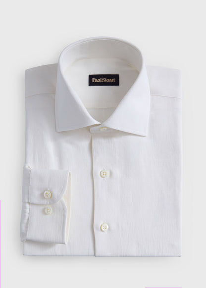Silk & Linen Shirt - Paul Stuart Signature
