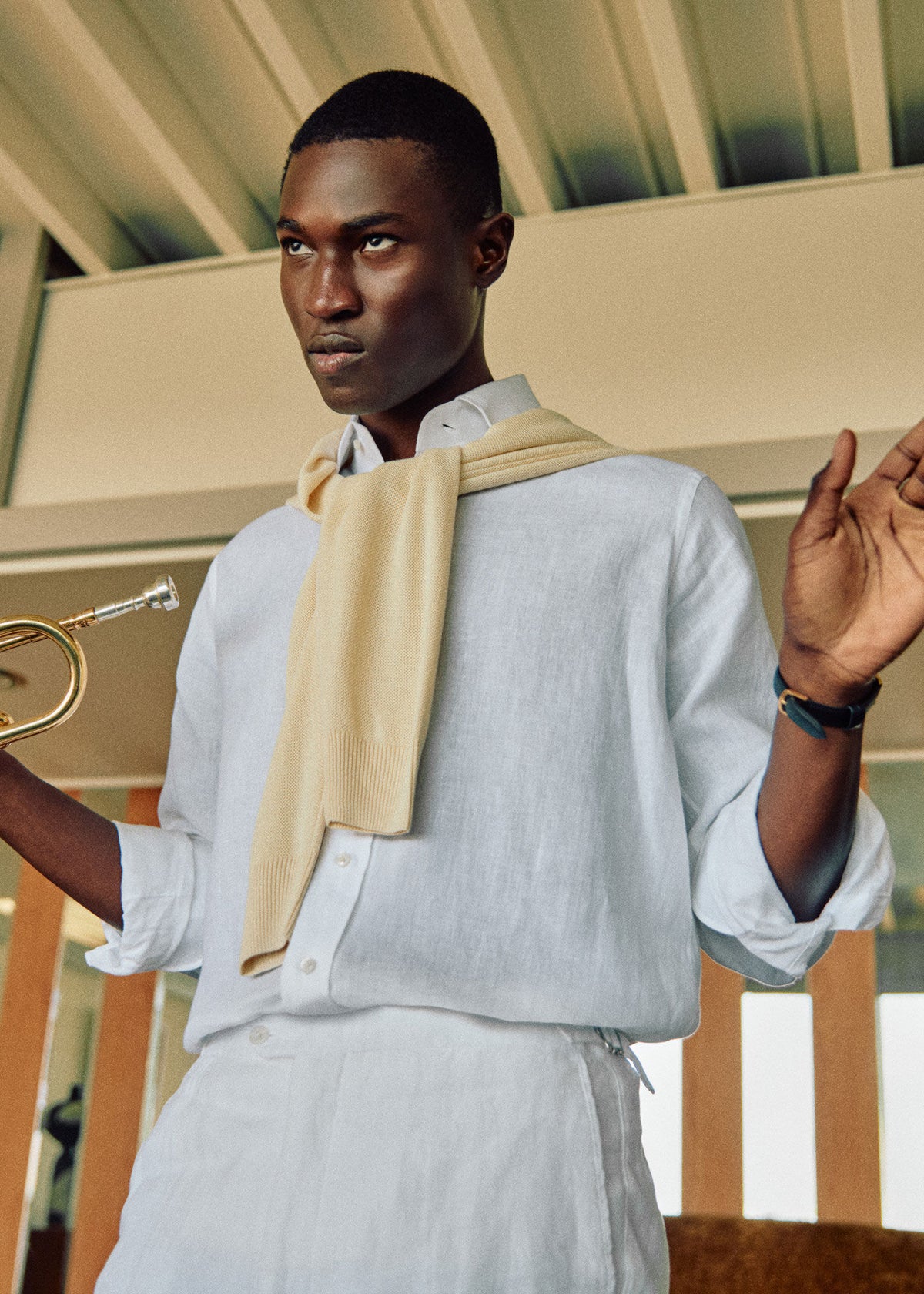 Linen Sport Shirt - Paul Stuart Top Pick