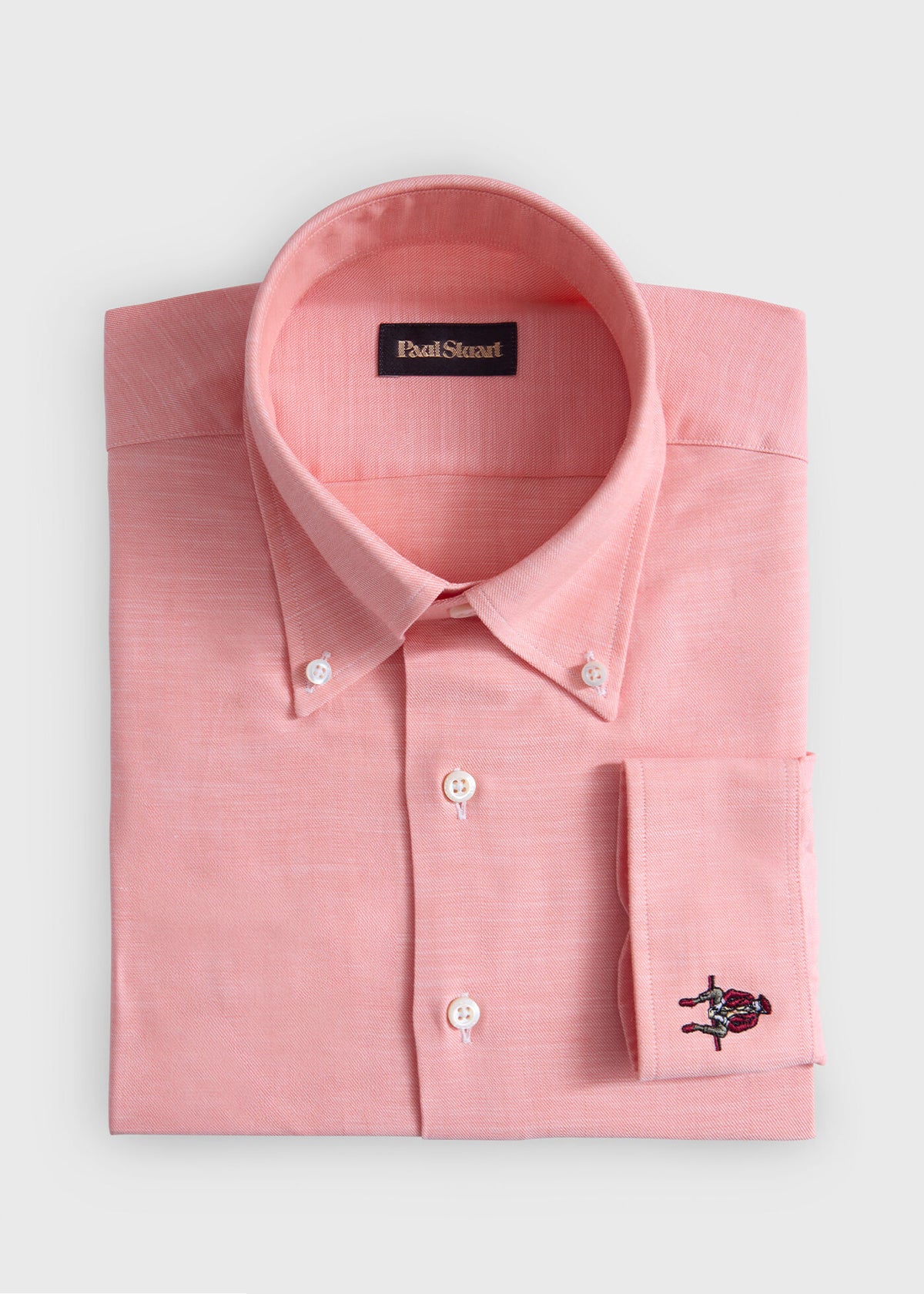 Cotton Twill Logo Sport Shirt - Paul Stuart Customer Favorite