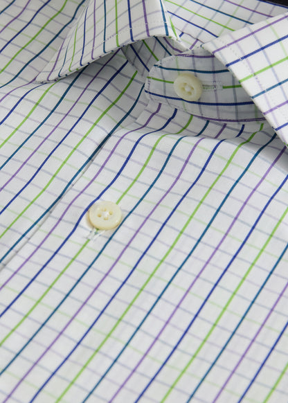 All Year Cotton Tattersall Sport Shirt - Paul Stuart Latest