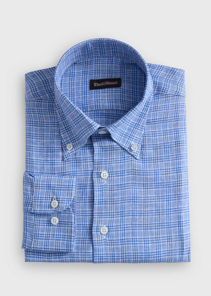 Linen Plaid Shirt - Paul Stuart Deals