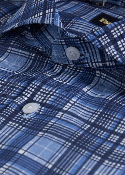 Linen Flannel Sport Shirt - Paul Stuart Quality