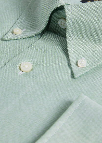Cotton Oxford Logo Sport Shirt - Paul Stuart Smart Buy