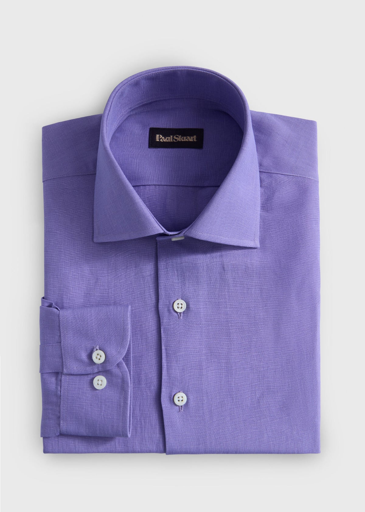 Silk & Linen Shirt - Paul Stuart Sale