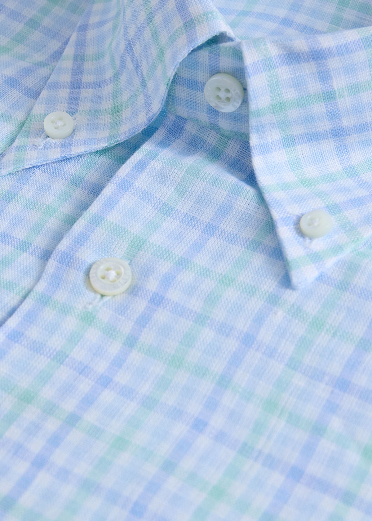 Linen Plaid Shirt - Paul Stuart Featured