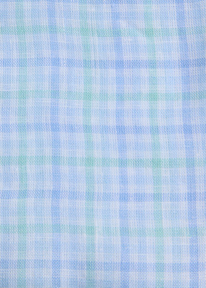 Linen Plaid Shirt - Paul Stuart Featured