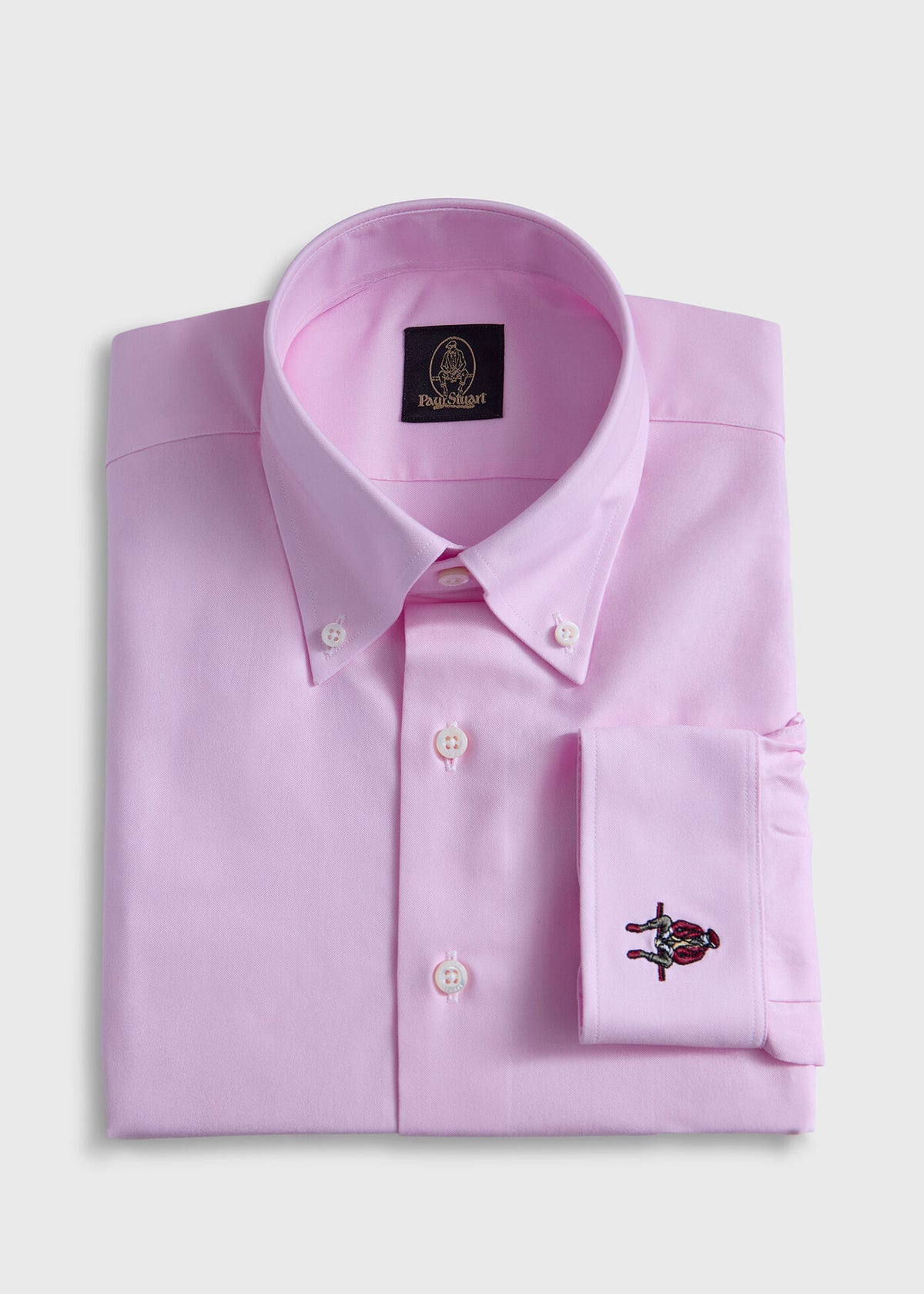 Oxford Logo Sport Shirt - Paul Stuart Classic
