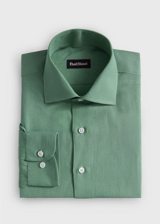 Silk & Linen Shirt - Paul Stuart Essential