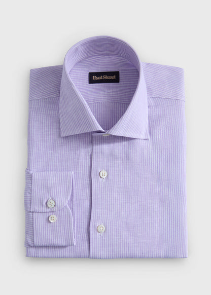 Linen Stripe Shirt - Paul Stuart Trending