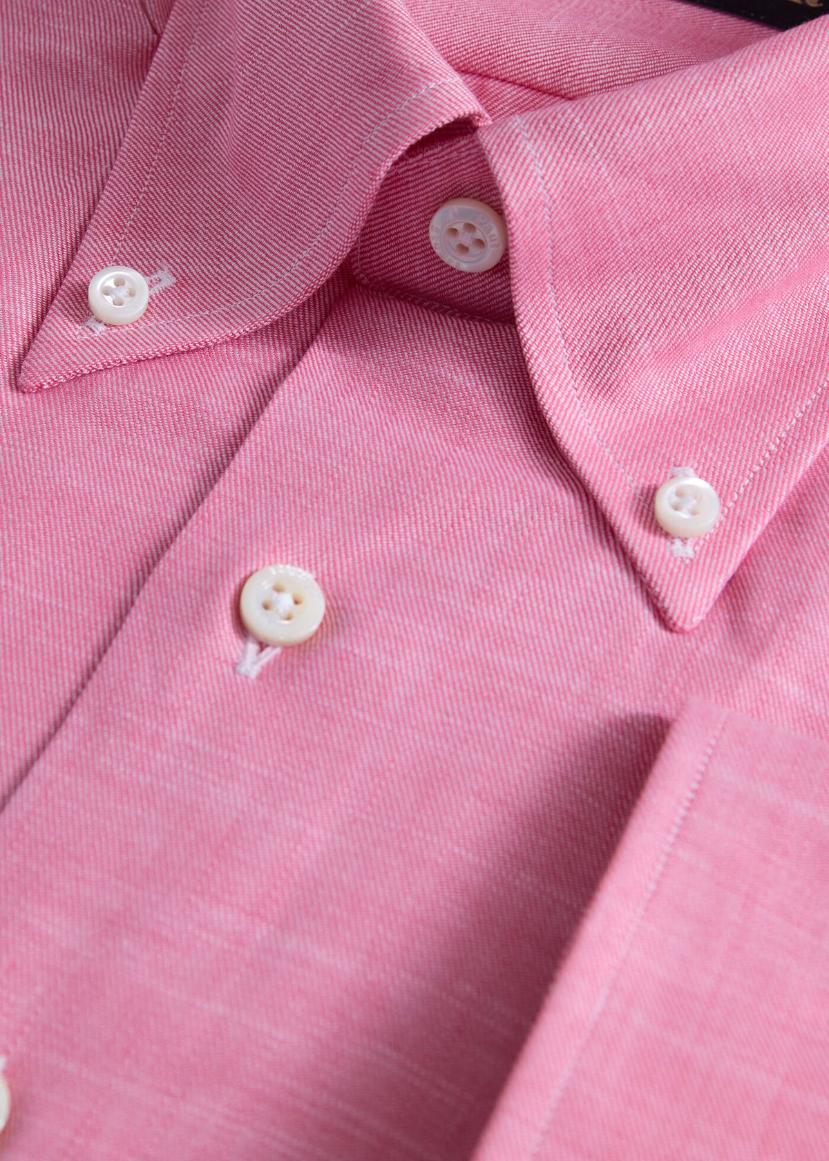 Cotton Twill Logo Sport Shirt - Paul Stuart Special Offer