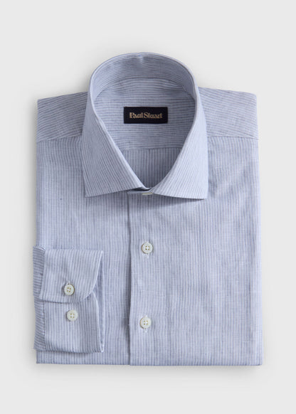 Linen Stripe Shirt - Paul Stuart Sale