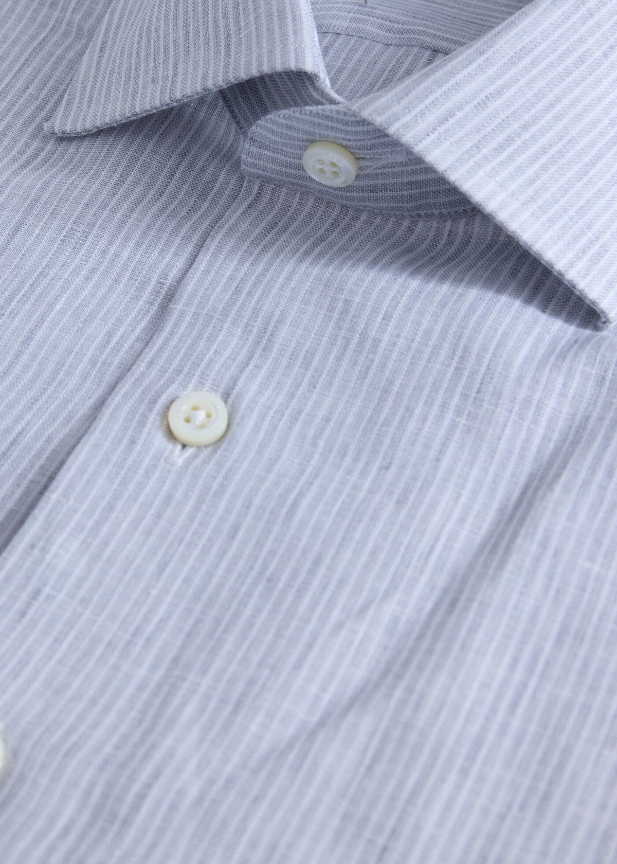 Linen Stripe Shirt - Paul Stuart Sale