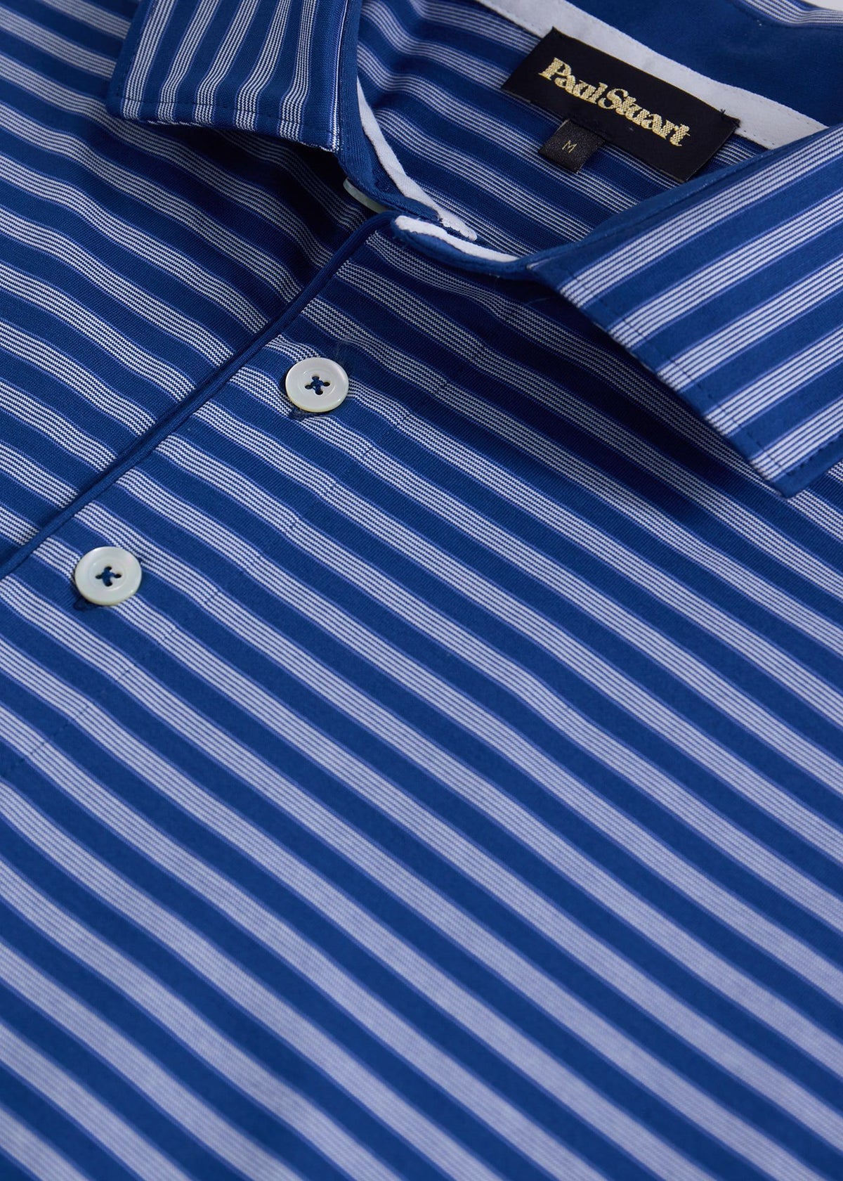 Deco Stripe Performance Polo - Paul Stuart Recommended