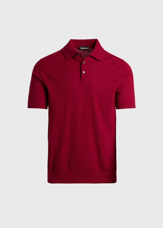 Bouclé Short Sleeve Polo - Paul Stuart Essential