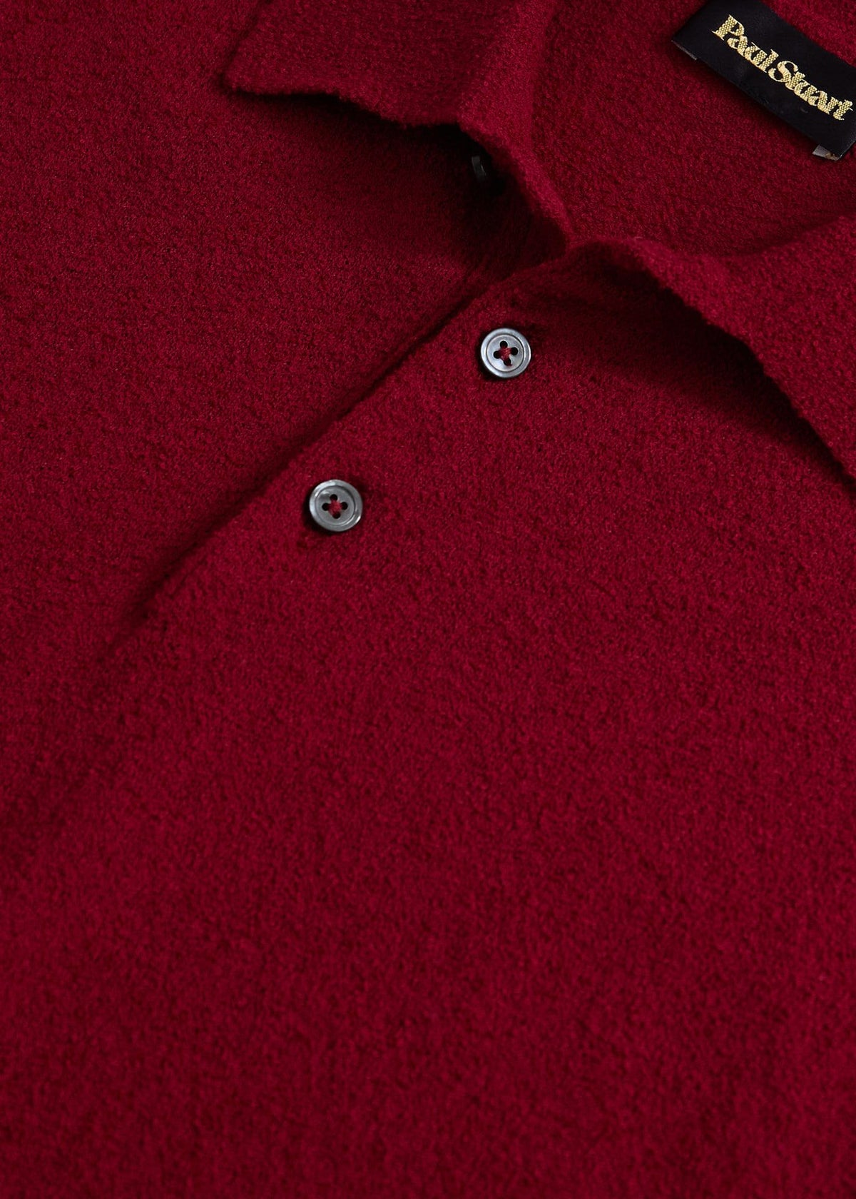 Bouclé Short Sleeve Polo - Paul Stuart Essential