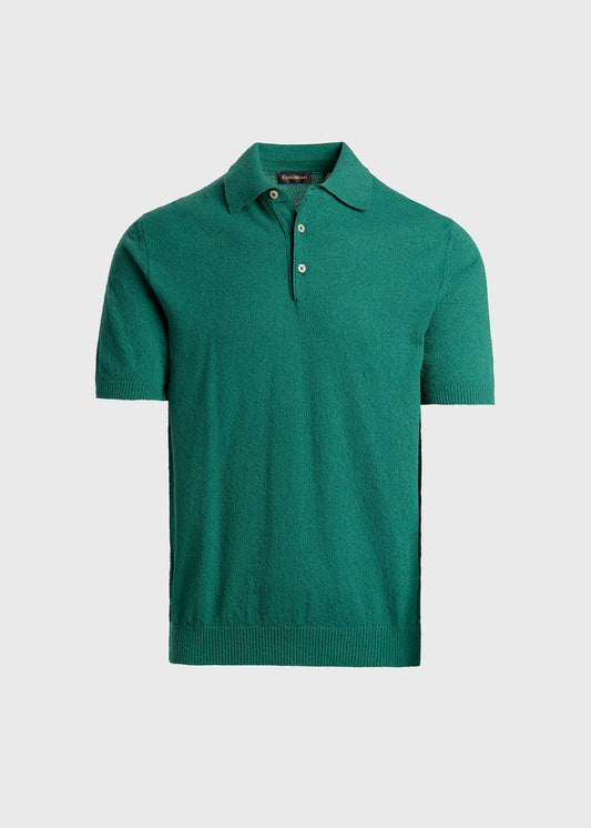 Bouclé Short Sleeve Polo - Paul Stuart Hot Sale