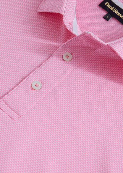 Solid Mélange Performance Polo - Paul Stuart Trending