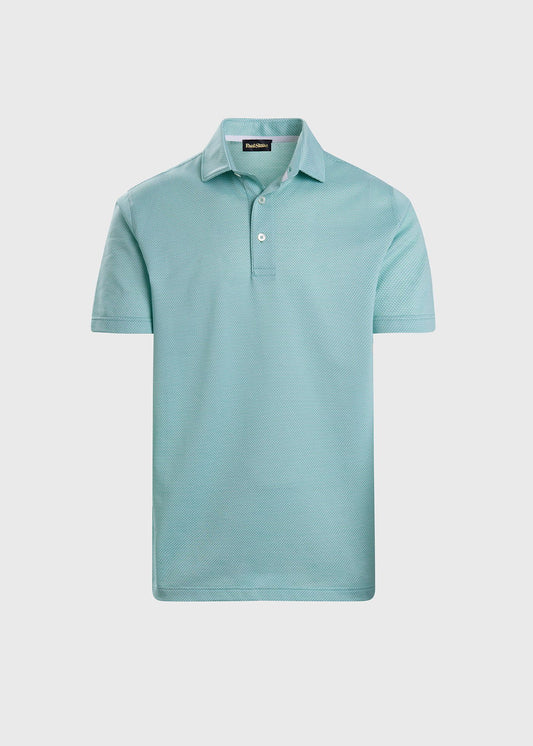 Solid Mélange Performance Polo - Paul Stuart Essential