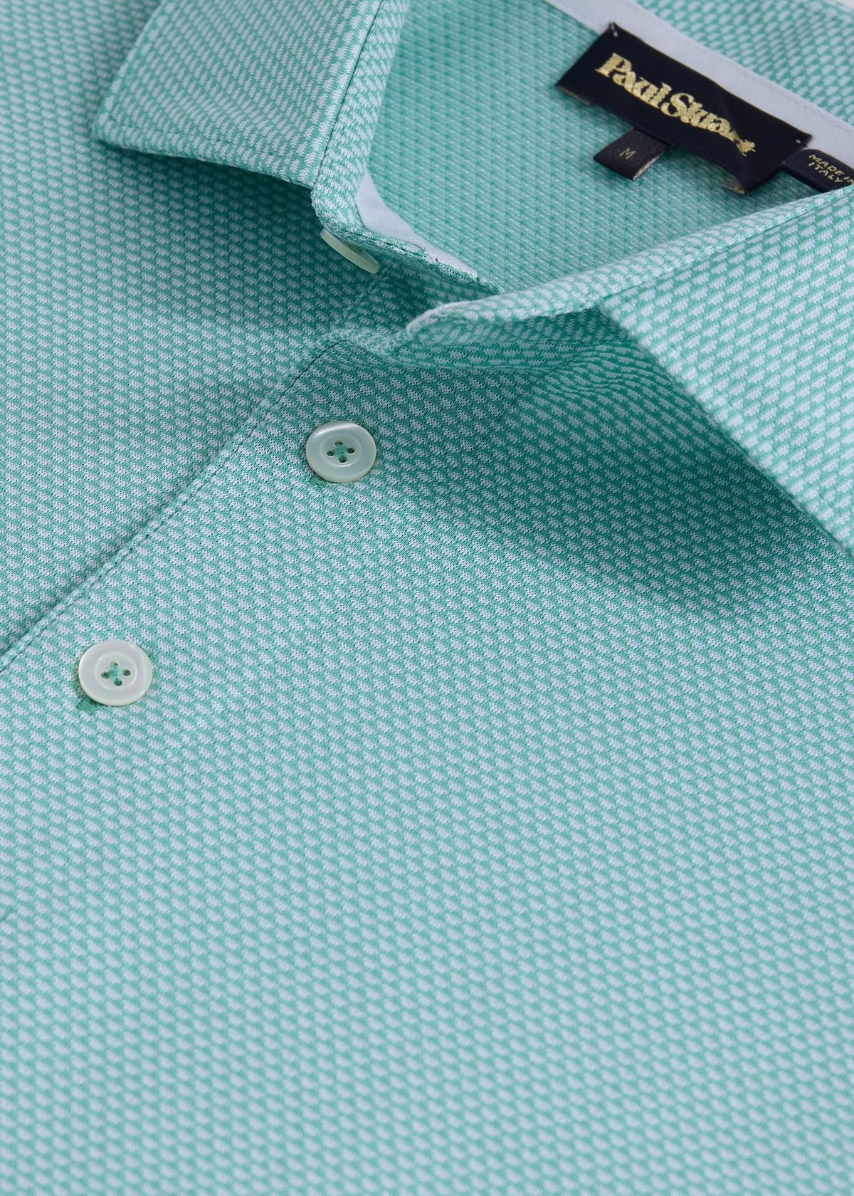 Solid Mélange Performance Polo - Paul Stuart Essential
