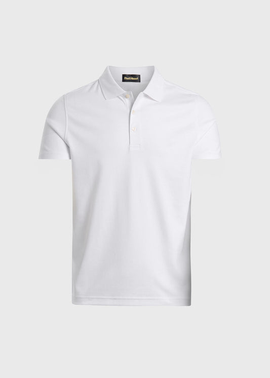 Pima Cotton Interlock Polo - Paul Stuart Quality
