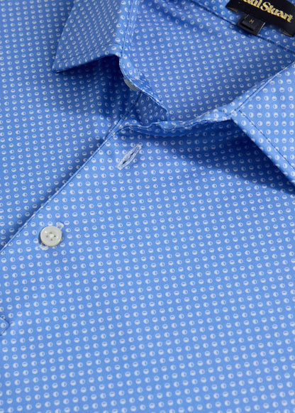 Deco Dot Performance Polo - Paul Stuart Deals