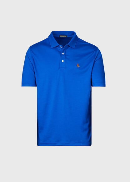 Pima Interlock Logo Polo - Paul Stuart Smart Buy