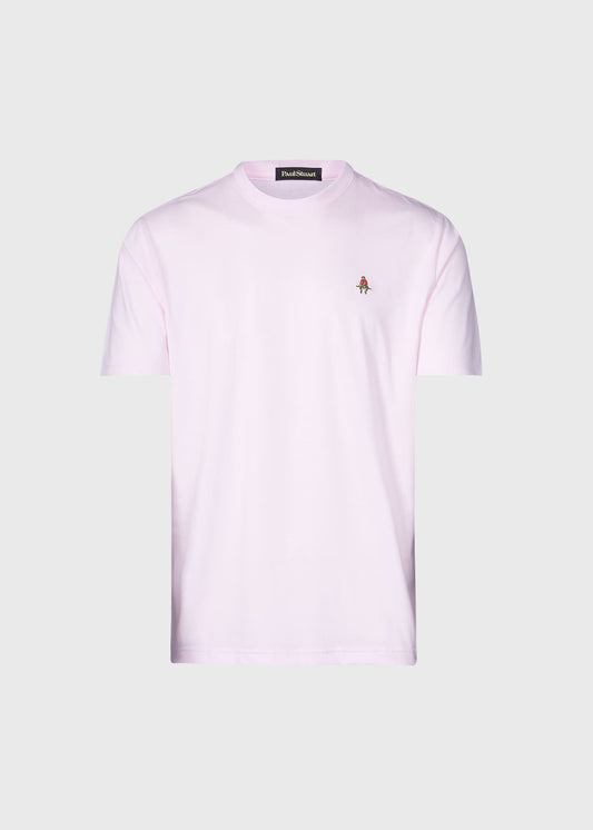 Pima Interlock Logo T-Shirt - Paul Stuart Great Value