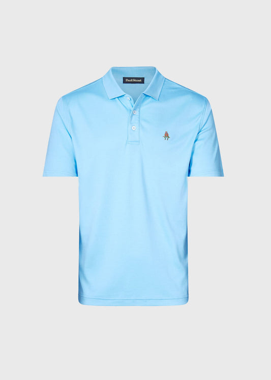 Pima Interlock Logo Polo - Paul Stuart Hot Sale