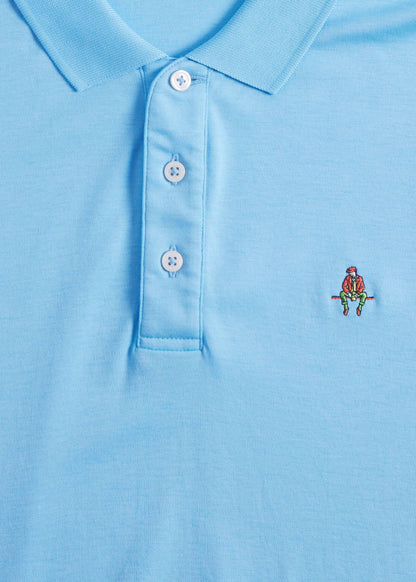 Pima Interlock Logo Polo - Paul Stuart Hot Sale
