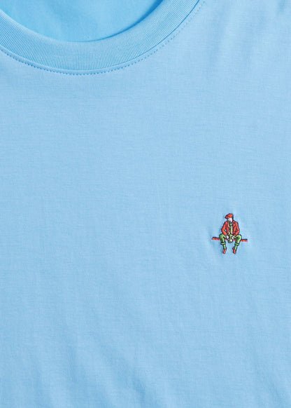 Pima Interlock Logo T-Shirt - Paul Stuart New
