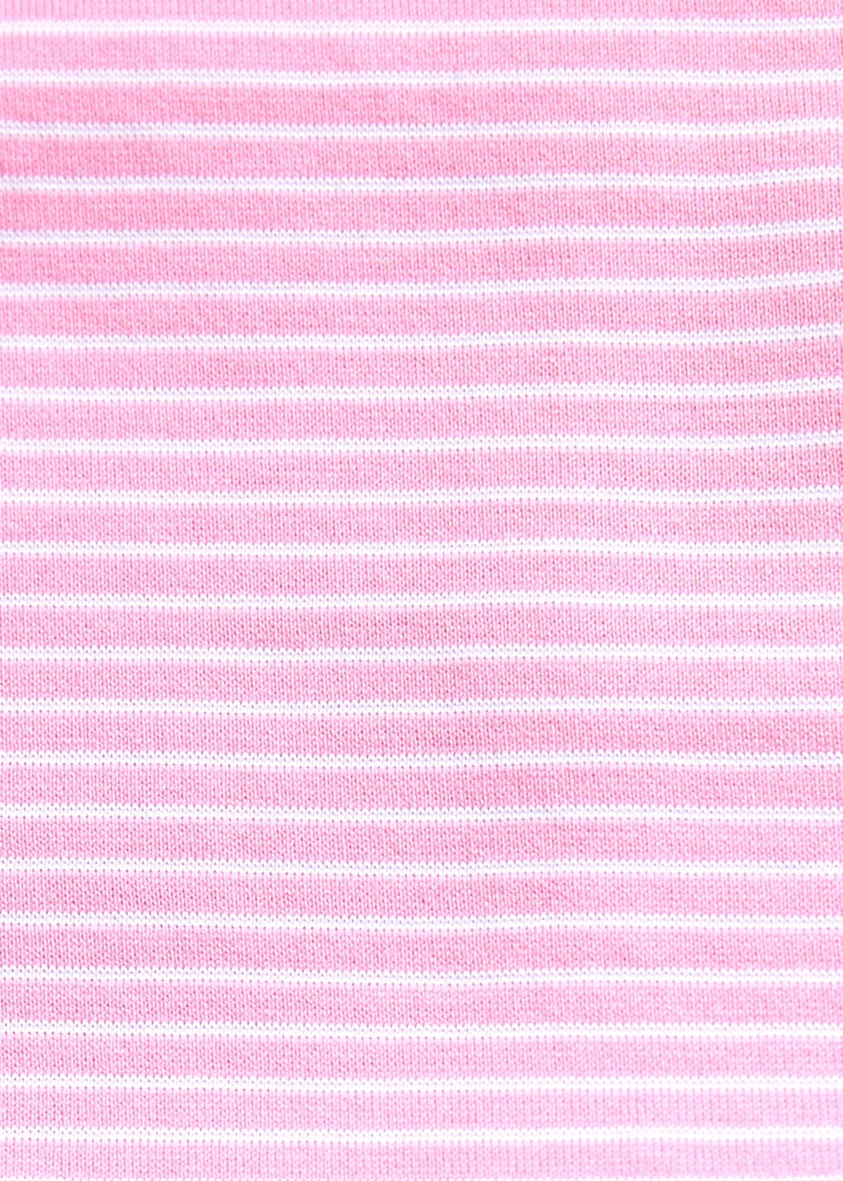 Two-Tone Stripe Performance Polo - Paul Stuart Special Offer