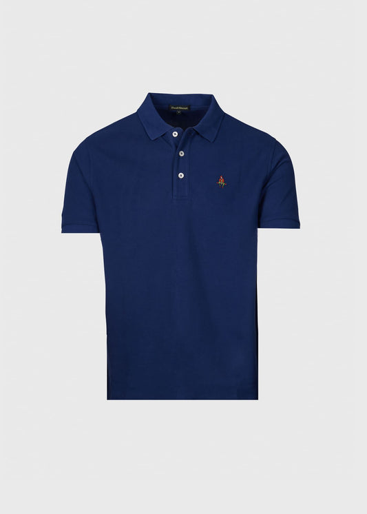 Cotton Pique Logo Polo - Paul Stuart Everyday