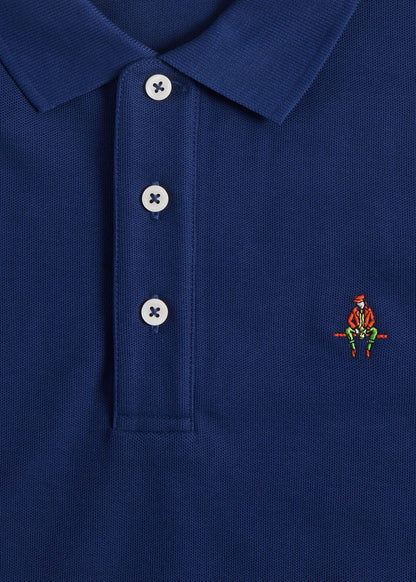 Cotton Pique Logo Polo - Paul Stuart Everyday